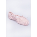 Baletki PRO 1C tkanina jasny róż baletowy