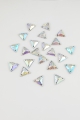 Kamienie przyszywane 603 Crystal AB trójkąt