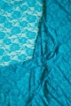 Tkanina koronka elastyczna niebieska