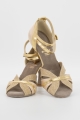 Buty DL-70 złoty brokat